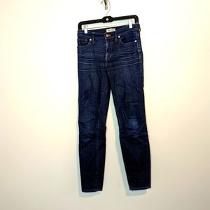 Madewell High Riser Skinny Jeans.